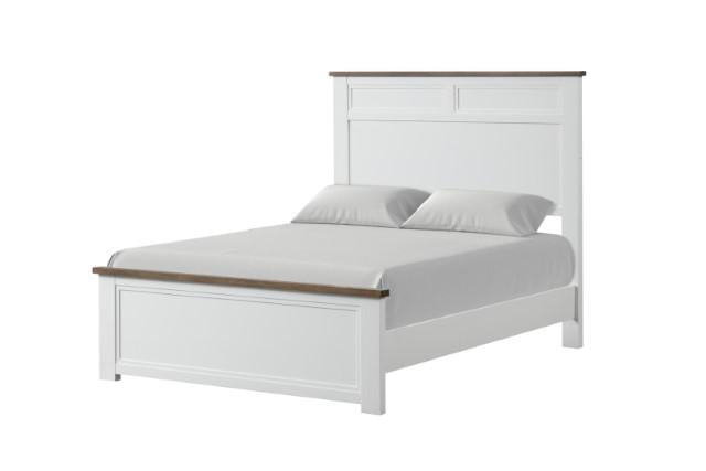 Bed Pinetop Blue & White - Furniture 4 Less Outlet (Salinas,CA)