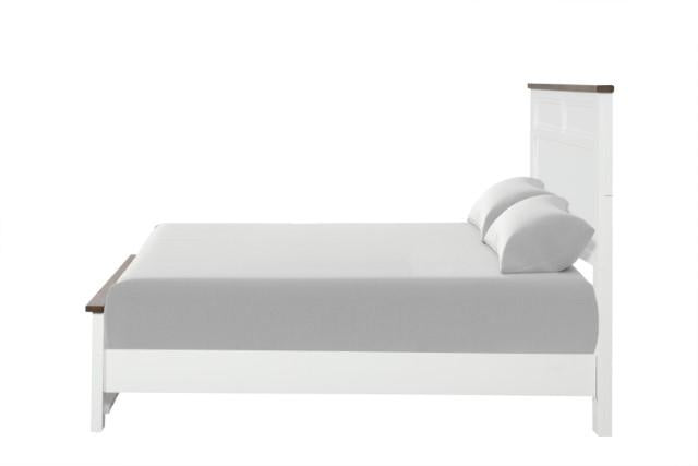 Bed Pinetop Blue & White - Furniture 4 Less Outlet (Salinas,CA)