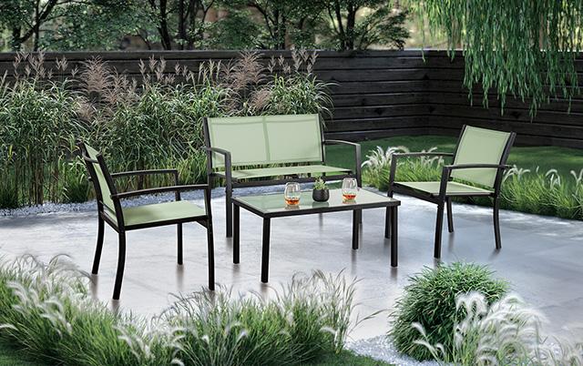 Ibiza 4 Pc. Sling Set K D Green - Furniture 4 Less Outlet (Salinas,CA)