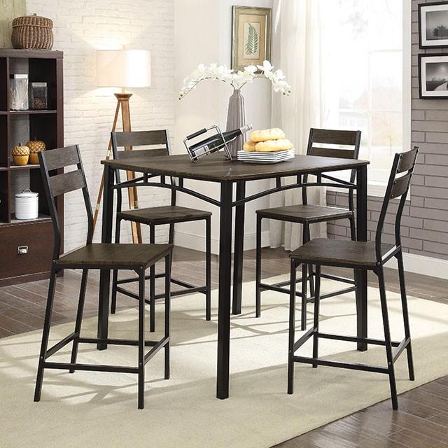 Westport 5 Pc. Counter Ht. Table Set - Furniture 4 Less Outlet (Salinas,CA)