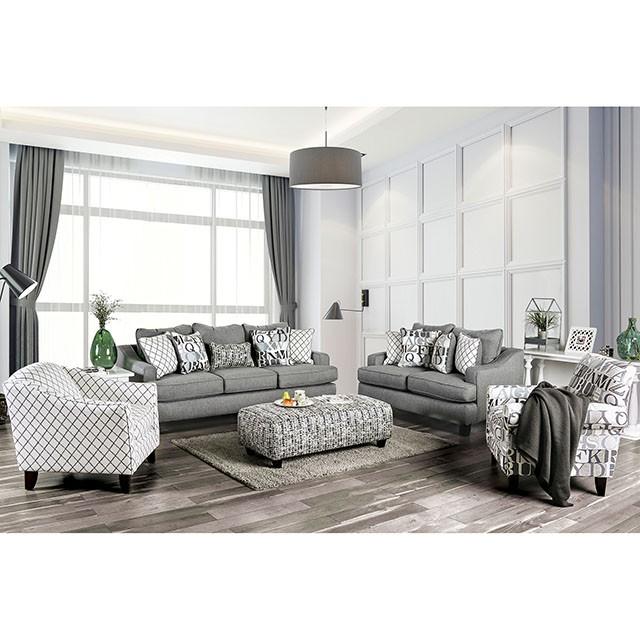 Verne Bluish Gray Sofa - Furniture 4 Less Outlet (Salinas,CA)