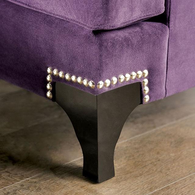Sisseton Purple Sofa - Furniture 4 Less Outlet (Salinas,CA)