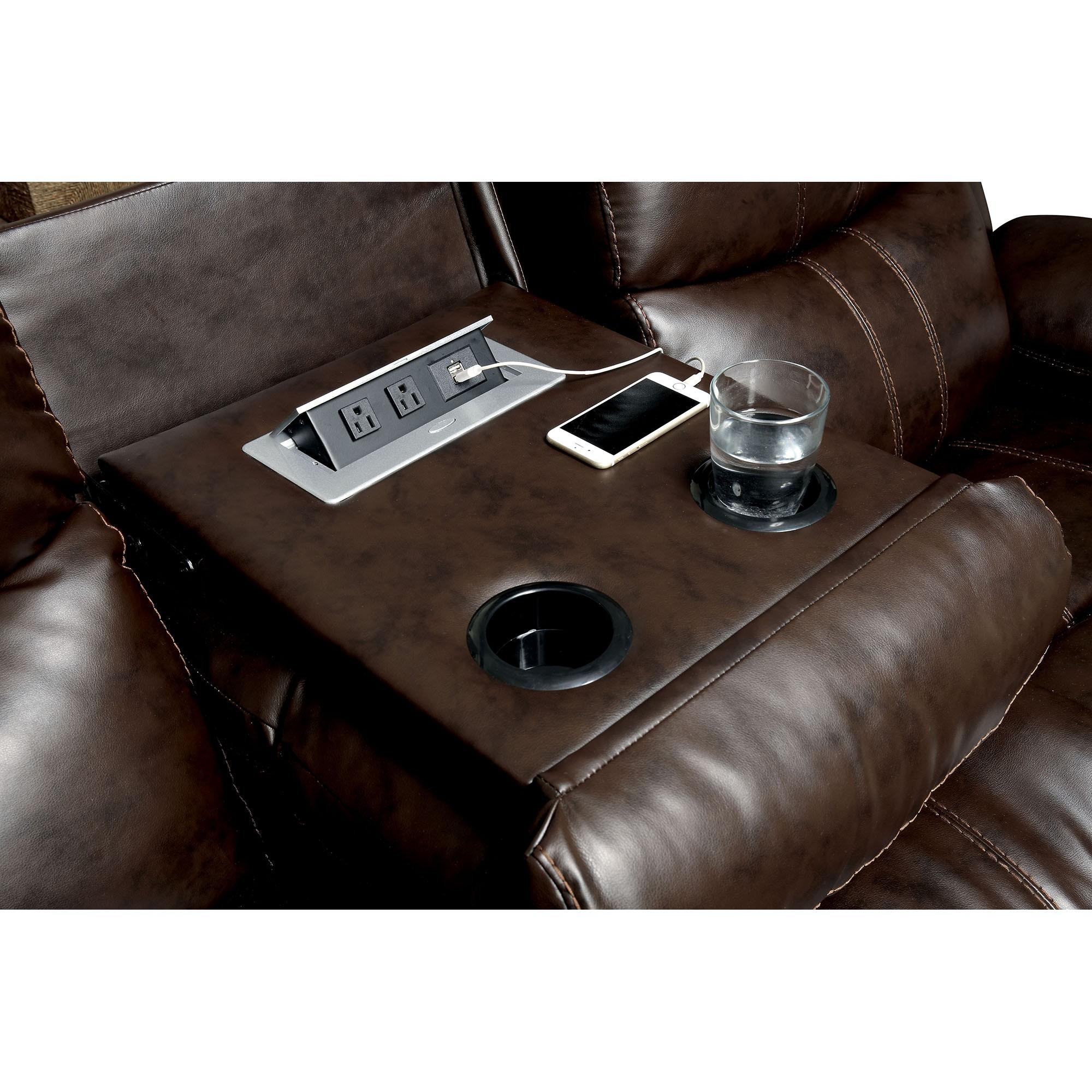 Listowel Brown Sofa - Furniture 4 Less Outlet (Salinas,CA)