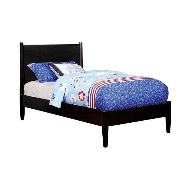 LENNART II Black & White Cal.King, E.King, Full, Queen, Twin Bed - Furniture 4 Less Outlet (Salinas,CA)