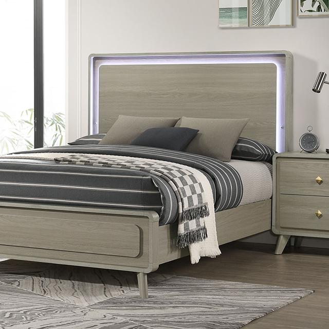 Rainier Queen Bedroom Set Gray - Furniture 4 Less Outlet (Salinas,CA)