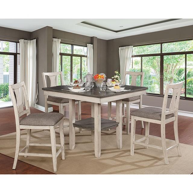 Ann Counter Ht. Table Set - Furniture 4 Less Outlet (Salinas,CA)