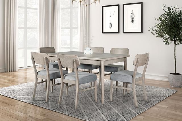 Keynes 7 Pc Dining Table Set - Furniture 4 Less Outlet (Salinas,CA)