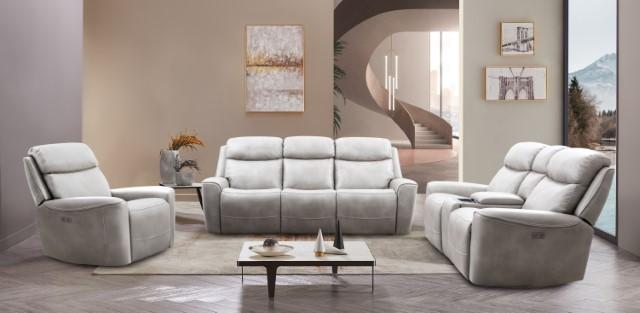 ARTEMIA Power Sofa, Light Taupe - Furniture 4 Less Outlet (Salinas,CA)