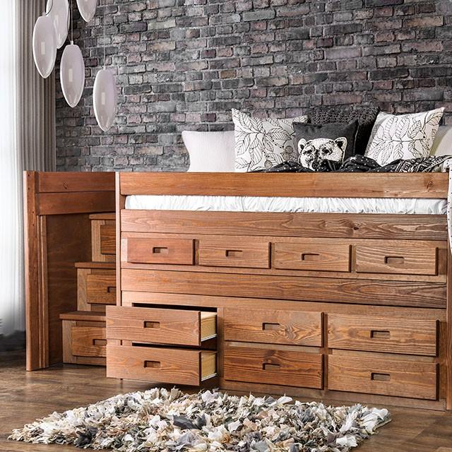 Cleo Twin Captain Bed - Furniture 4 Less Outlet (Salinas,CA)