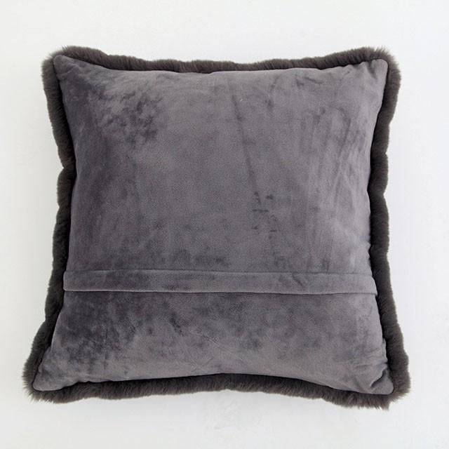 Caparica Charcoal 20" X 20" Pillow, Charcoal - Furniture 4 Less Outlet (Salinas,CA)