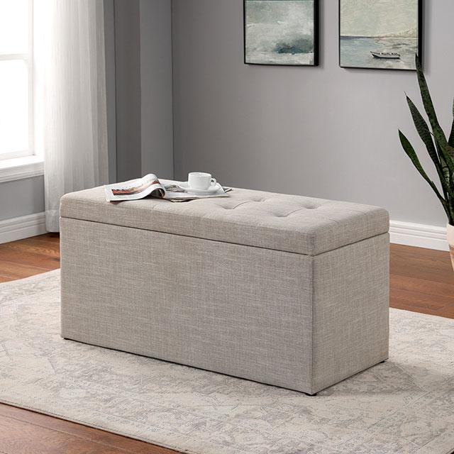 DARYN Storage Bench w/ Ottoman - Furniture 4 Less Outlet (Salinas,CA)