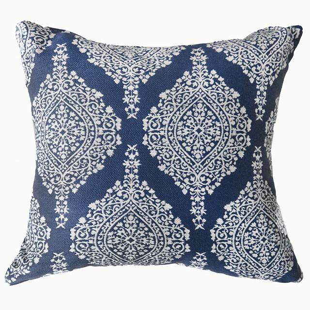 Ida Blue 22" X 22" Pillow, Blue (2/CTN) - Furniture 4 Less Outlet (Salinas,CA)