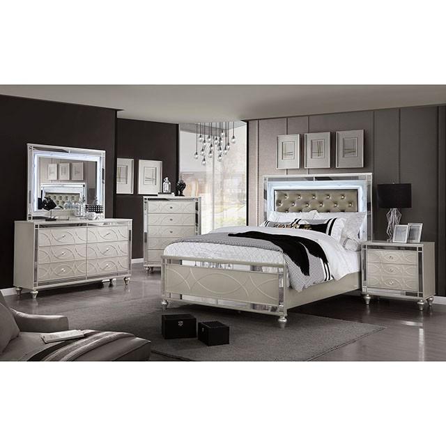 MANAR E.King Bed - Furniture 4 Less Outlet (Salinas,CA)