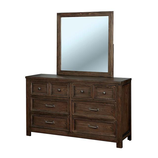 Tywyn Dark Oak Mirror - Furniture 4 Less Outlet (Salinas,CA)