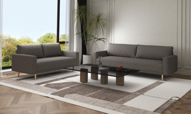 ELVERUM Sofa, Charcoal Gray - Furniture 4 Less Outlet (Salinas,CA)