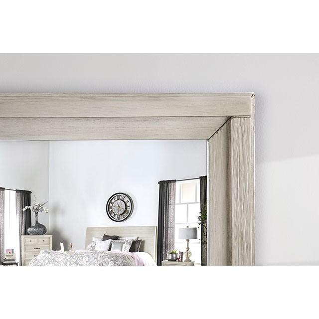 Tywyn Antique White Mirror - Furniture 4 Less Outlet (Salinas,CA)