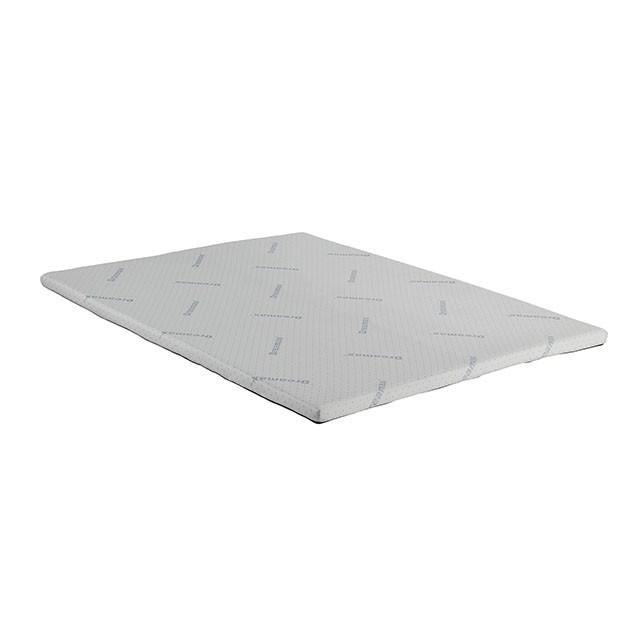 Ilene White Memory Foam Topper, Queen - Furniture 4 Less Outlet (Salinas,CA)
