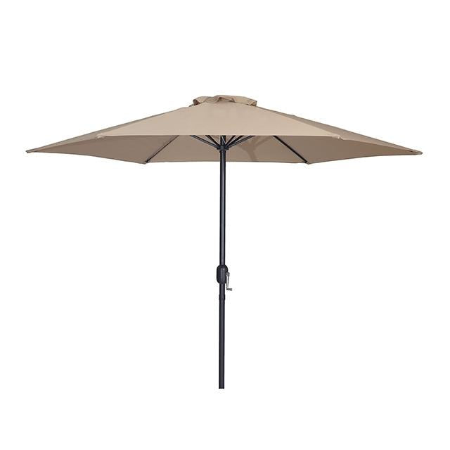 Lali 9 Ft Outdoor Umbrella + 21" Round Base - Furniture 4 Less Outlet (Salinas,CA)
