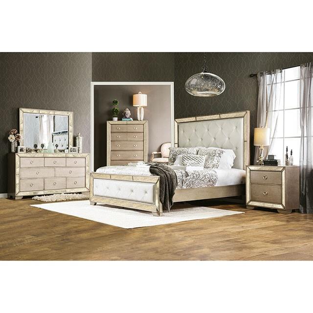 LORAINE Cal.King, E.King, & Queen Bed - Furniture 4 Less Outlet (Salinas,CA)
