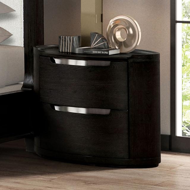 Osterley Nightstand Black - Furniture 4 Less Outlet (Salinas,CA)