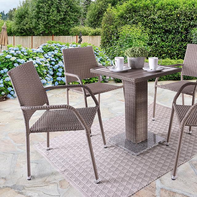 Aminta 3 & 5 Piece Patio Bistro Set - Furniture 4 Less Outlet (Salinas,CA)