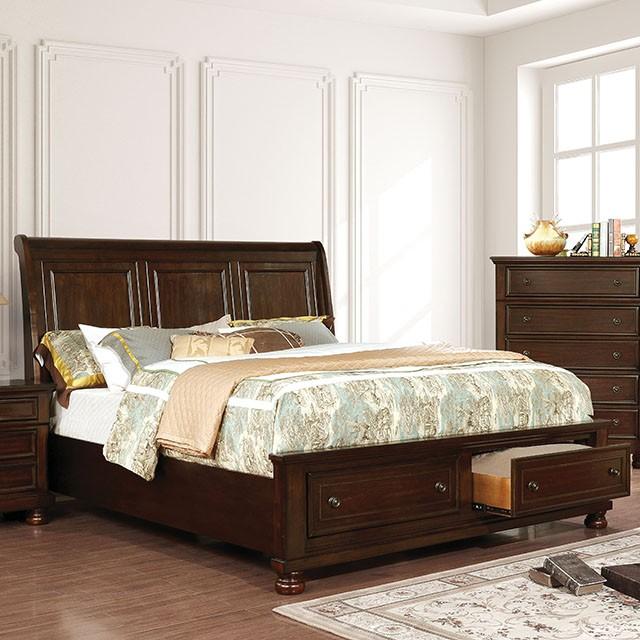 Castor Bed Black, Chrome, & White - Furniture 4 Less Outlet (Salinas,CA)