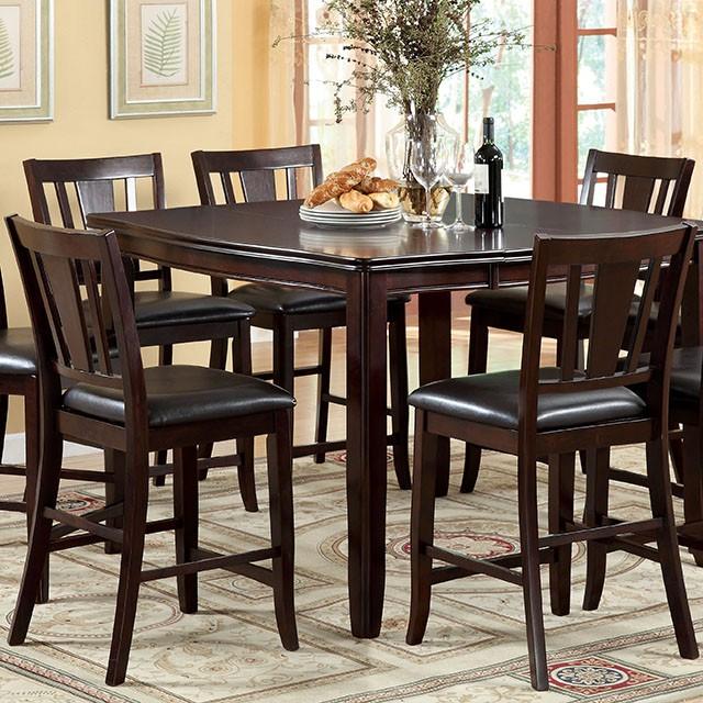Edgewood II Espresso Counter Ht. Chair (2/CTN) - Furniture 4 Less Outlet (Salinas,CA)