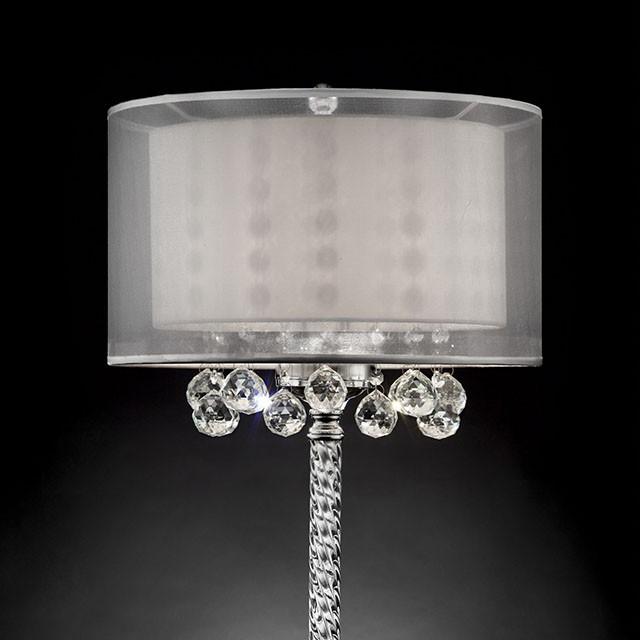 30"H Table Lamp, Hanging Crystal - Furniture 4 Less Outlet (Salinas,CA)