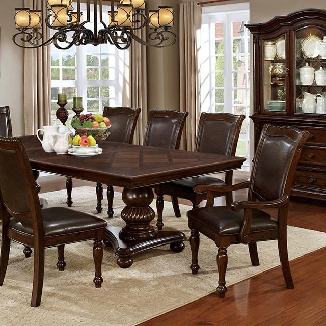 Alpena Brown Cherry Dining Table - Furniture 4 Less Outlet (Salinas,CA)