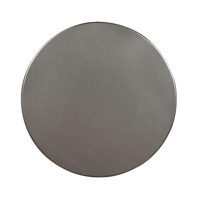 Amina Champagne Round Table - Furniture 4 Less Outlet (Salinas,CA)