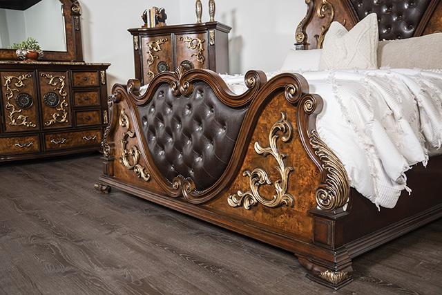 Aquilina King & Queen Bed - Furniture 4 Less Outlet (Salinas,CA)
