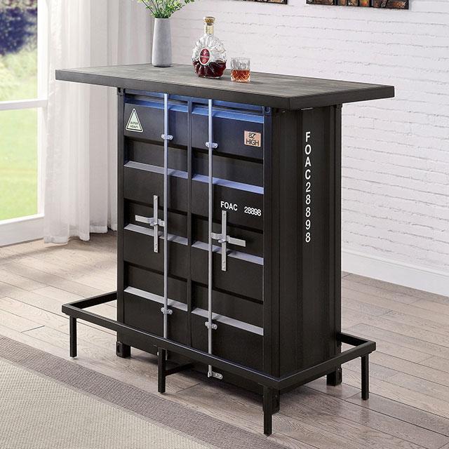 Dicarda 3 Pc Bar Table Set - Furniture 4 Less Outlet (Salinas,CA)