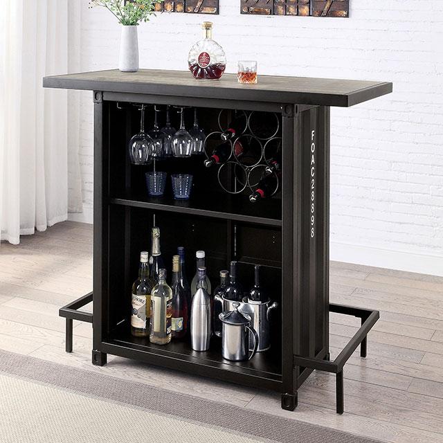 Dicarda 3 Pc Bar Table Set - Furniture 4 Less Outlet (Salinas,CA)