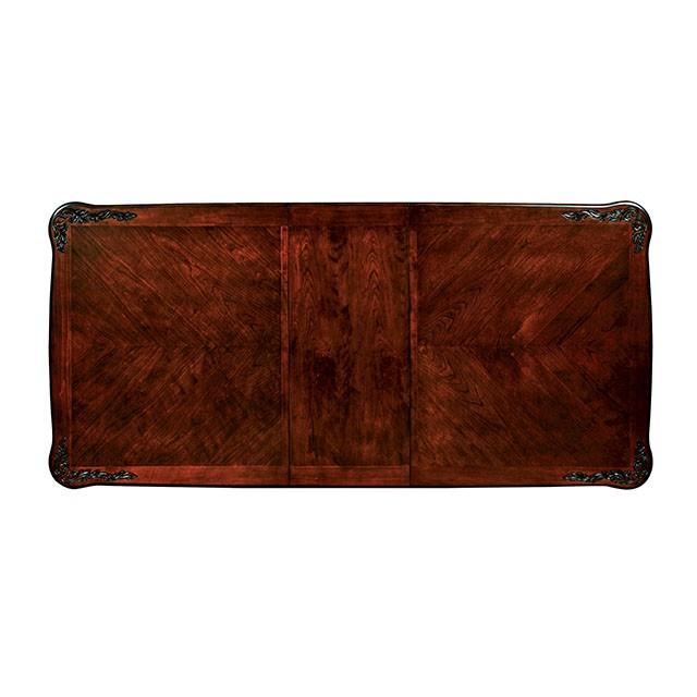 ELANA Brown Cherry Dining Table w/ 18" Butterfly Leaf - Furniture 4 Less Outlet (Salinas,CA)