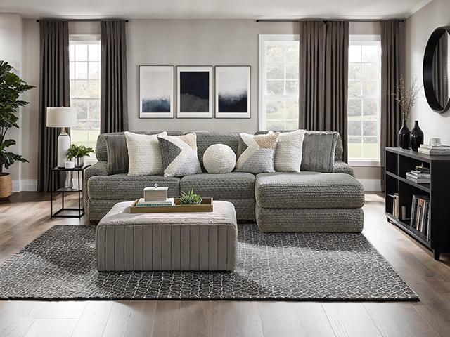 Elmhurst L-shaped Sectional - Furniture 4 Less Outlet (Salinas,CA)