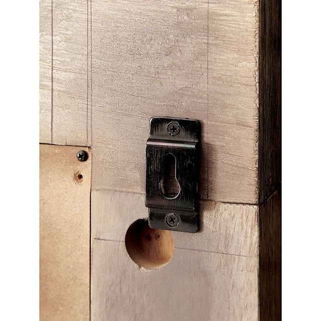 AVEIRO Rustic Natural Tone Mirror - Furniture 4 Less Outlet (Salinas,CA)
