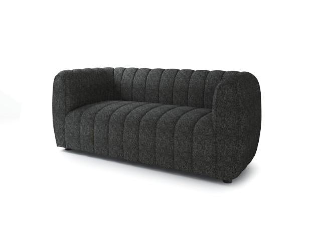 AVERSA Loveseat, Black, Gray, & White - Furniture 4 Less Outlet (Salinas,CA)