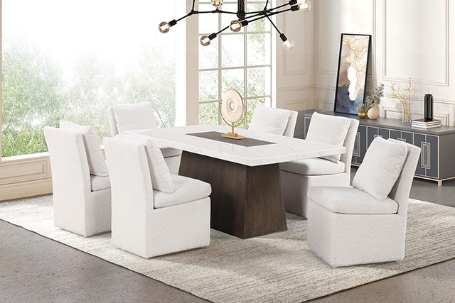Grasten 7 Pc Dining Table Set - Furniture 4 Less Outlet (Salinas,CA)
