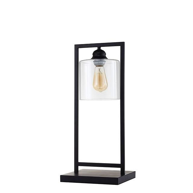 Zoe Black 6"H Table Lamp - Furniture 4 Less Outlet (Salinas,CA)
