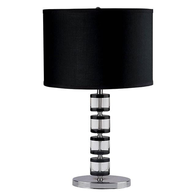 Zoe Black Table Lamp - Furniture 4 Less Outlet (Salinas,CA)
