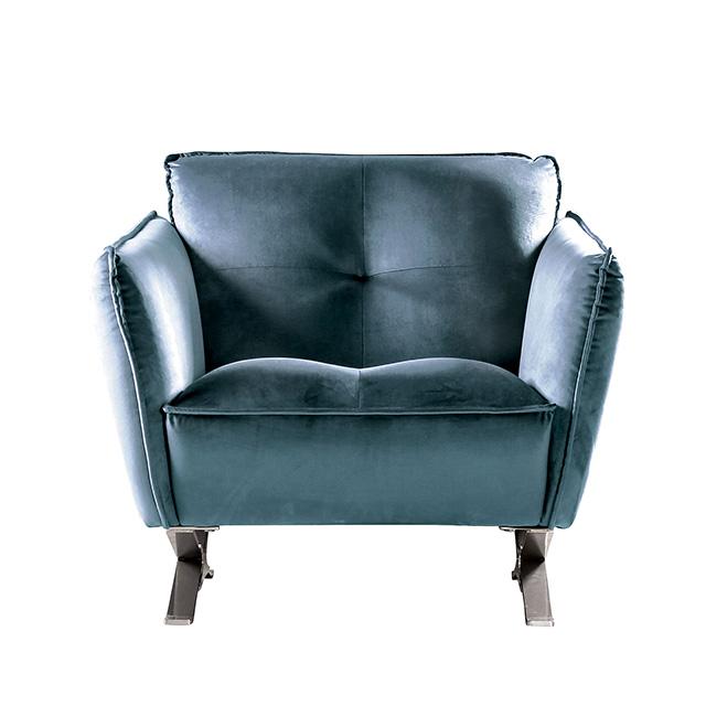 Civellutino Chair Teal - Furniture 4 Less Outlet (Salinas,CA)