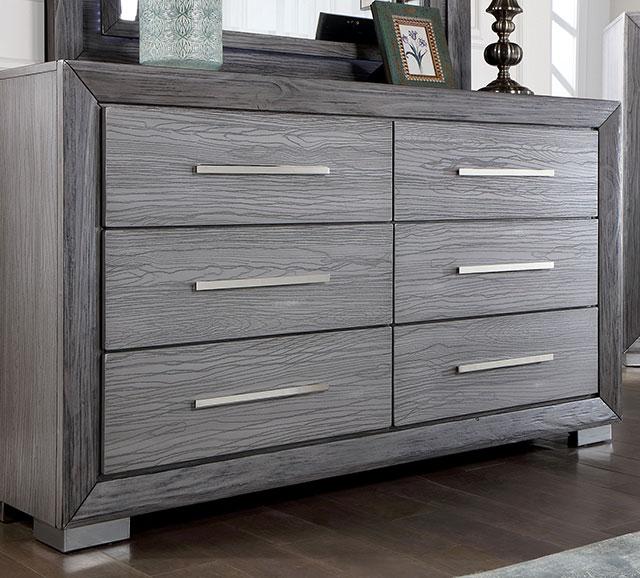RAIDEN Dresser, Gray - Furniture 4 Less Outlet (Salinas,CA)