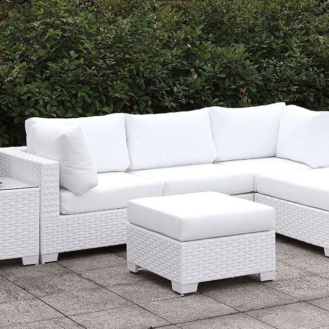 Somani Small L-Sectional W/ RIGHT Chaise + Ottoman - Furniture 4 Less Outlet (Salinas,CA)