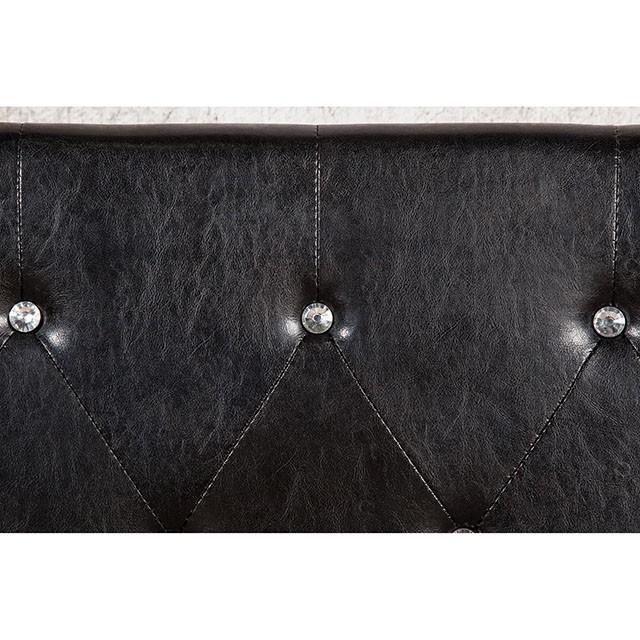 Velen Black Cal.King, E.King, Full, & Twin Bed Black & White - Furniture 4 Less Outlet (Salinas,CA)