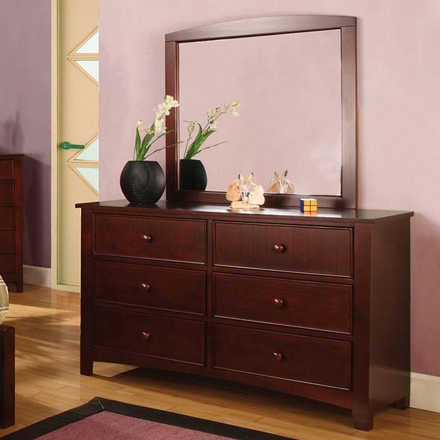 Omnus Cherry Mirror - Furniture 4 Less Outlet (Salinas,CA)