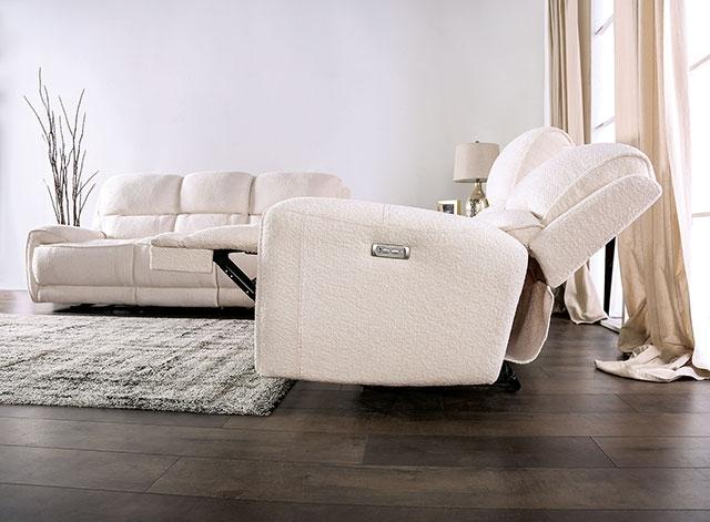 MORCOTE Power Sofa, Beige - Furniture 4 Less Outlet (Salinas,CA)