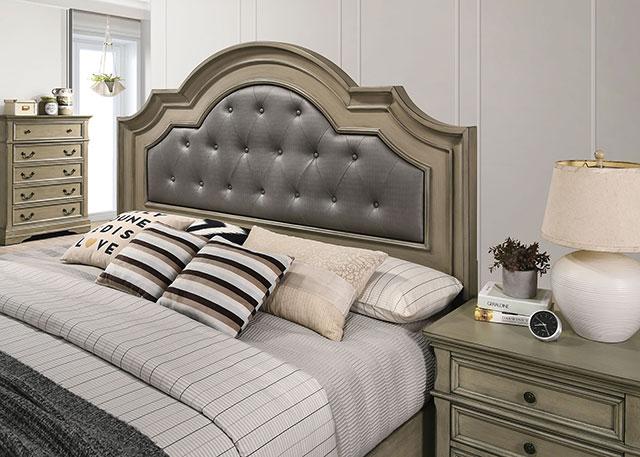 LASTHENIA Cal.King, E.King, Queen Bed - Furniture 4 Less Outlet (Salinas,CA)