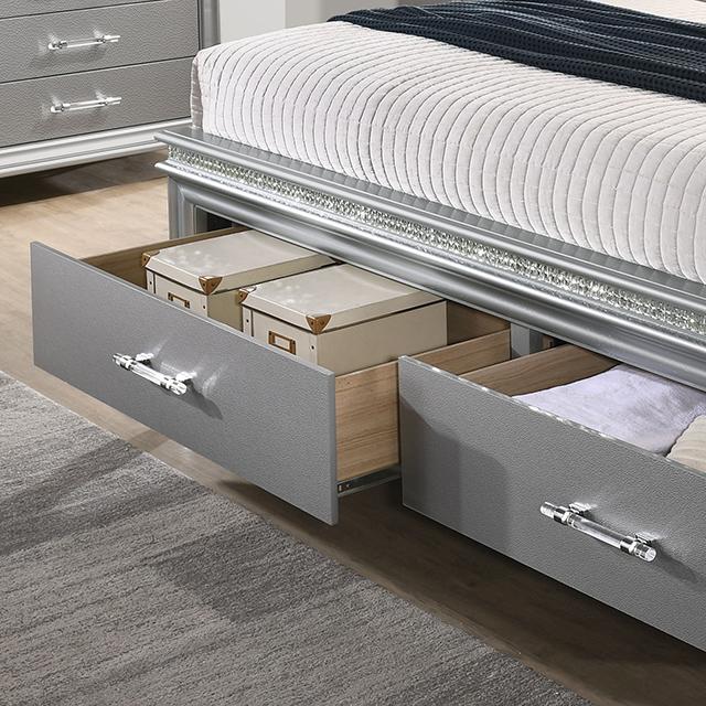 MADDIE Cal.King, E.King, & Queen Bed - Furniture 4 Less Outlet (Salinas,CA)