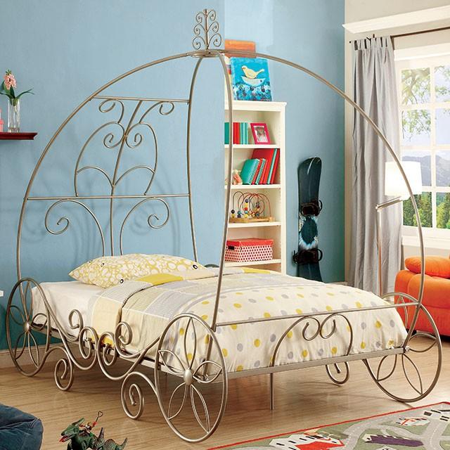Enchant Bed Champagne or Gold - Furniture 4 Less Outlet (Salinas,CA)