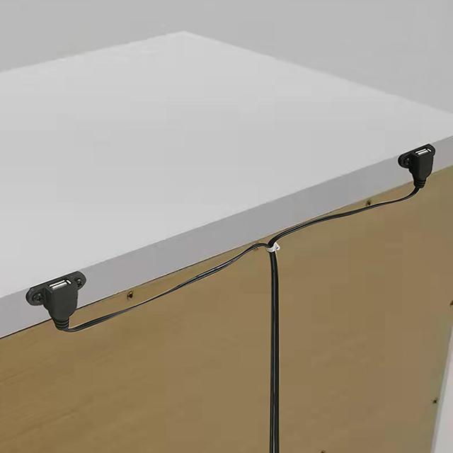 Emmeline Bed Silver & White - Furniture 4 Less Outlet (Salinas,CA)